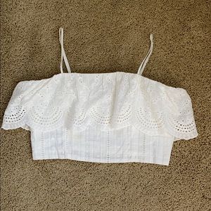 Lace Crop Top - Bought at Kittenish
